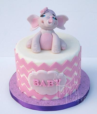 Baby elephant - Cake by Shannon Davie