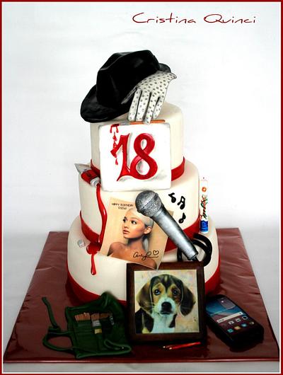 The passions of an artist - Cake by Cristina Quinci