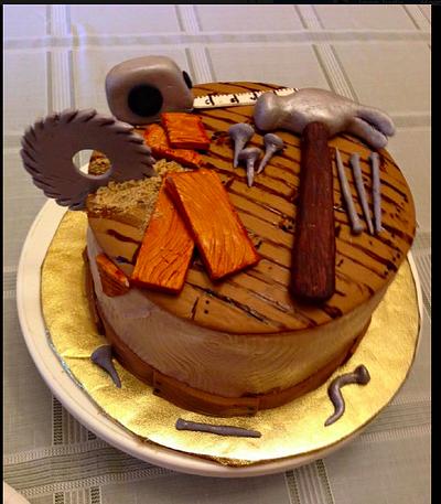 Woodworking Tools - Cake by Julia 