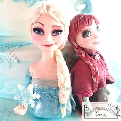 Frozen cake - Cake by Flappergasted Cakes