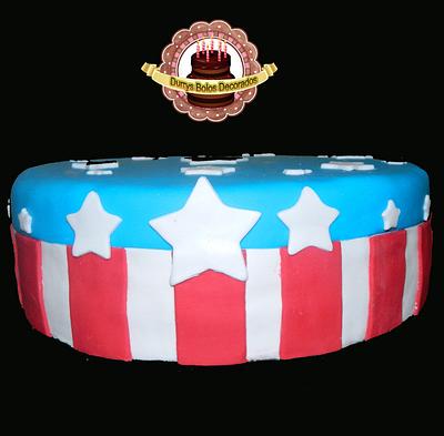 American Captain Cake - Cake by Durrysch Bolos Decorados
