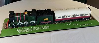 The Cornish Riviera Express - Cake by Putty Cakes