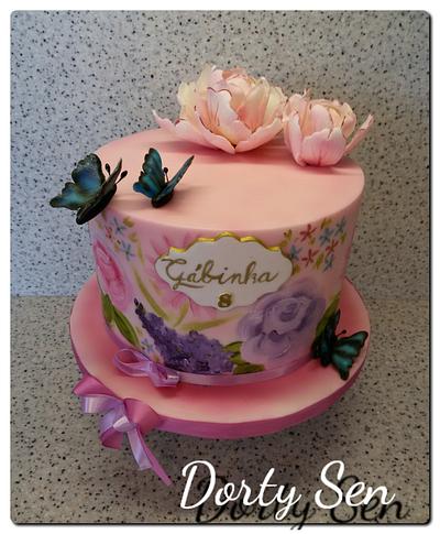 Flowers Cake - Cake by Alena Boháčová - Dorty Sen