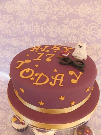 Harry Potter themed birthday cake - Cake by CheryllsCupcakes