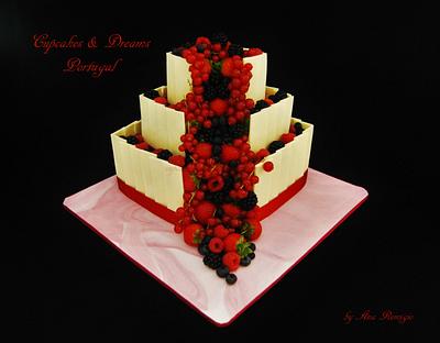 DELICIOUS WEDDING... - Cake by Ana Remígio - CUPCAKES & DREAMS Portugal
