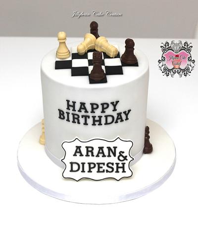 Chess Cake - Cake by Jillybean Cake Couture