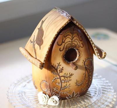 Birdhouse cake - Cake by Kristen Orth