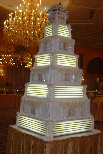 Wedding Cake Opera Paris Kuwait - Cake by OperaKuwait