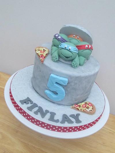 Teenage Mutant Turtles - Cake by The Buttercream Pantry