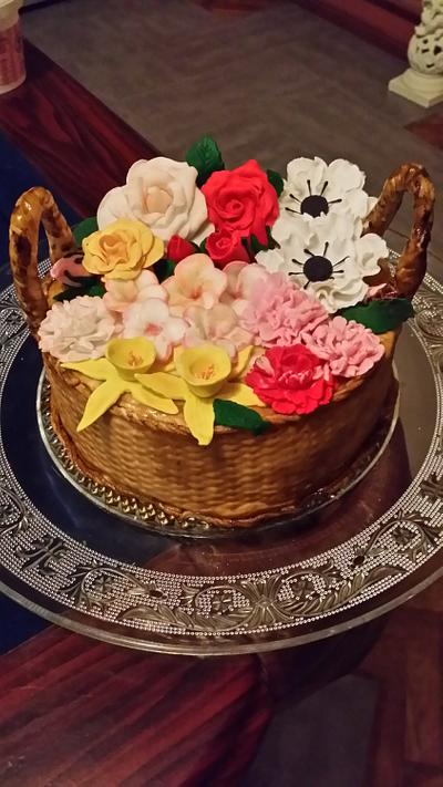 mothers day cake - Cake by Helen's cakes 