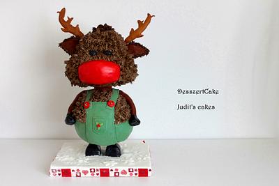 Rudolph Christmas Cake - Cake by Judit