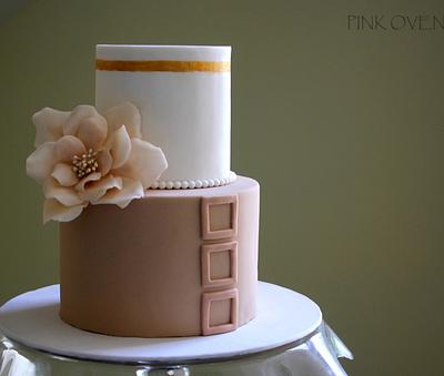 Simple and Chic - Cake by Niveditha