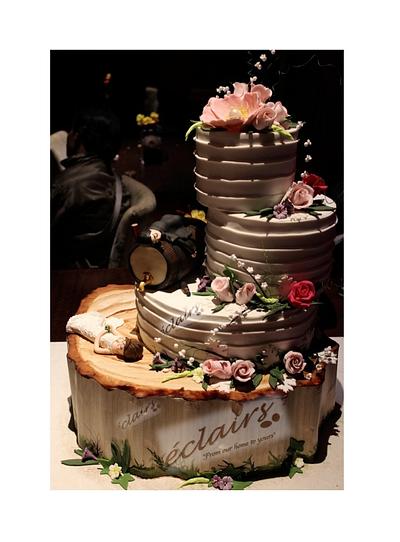 The Happy High Wedding Cake - Cake by Anu