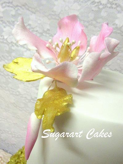 Golden Birthday  - Cake by Sugarart Cakes