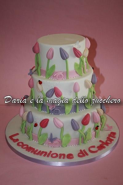 Tulip cake - Cake by Daria Albanese