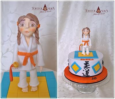 Judo girl - Cake by Tortolandia
