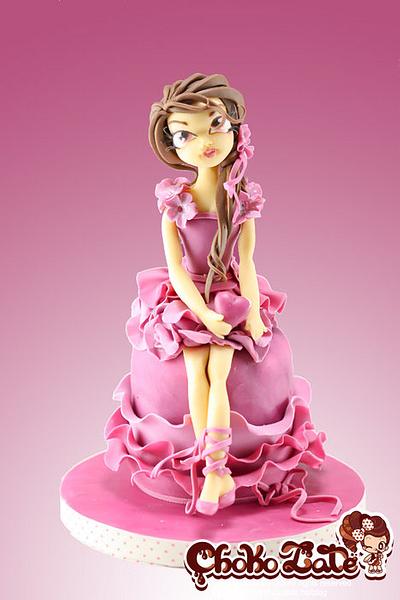 Lady Valentine - Cake by ChokoLate Designs
