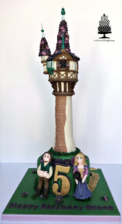 Tangled - Cake by Angela - A Slice of Happiness