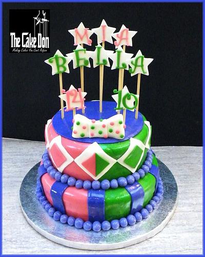 The 2 BIRDS WITH 1 STONE birthday cake - Cake by TheCakeDon