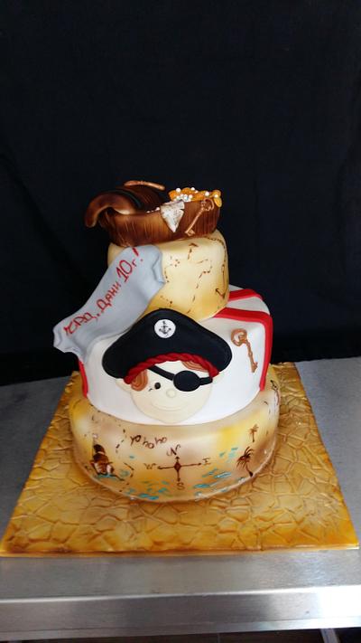 "Sam Silver" pirate cake - Cake by Mi6eto