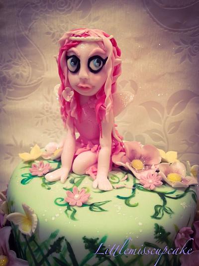 Garden fairy - Cake by Jenna