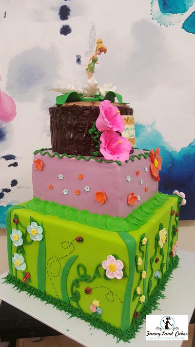 Tinkerbell - Cake by FunnyLand Cakes