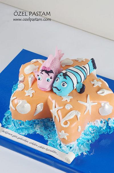Fish Lovers :) - Cake by Yasemin Bölükbaş
