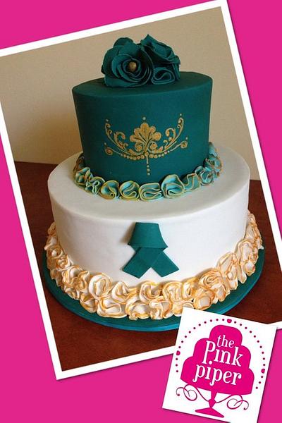 Ovarian Cancer Fundraiser  - Cake by Farrah Leanne 