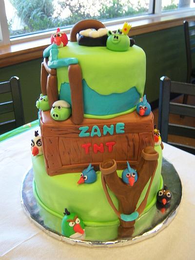 Angry Birds 1 - Cake by kathy 