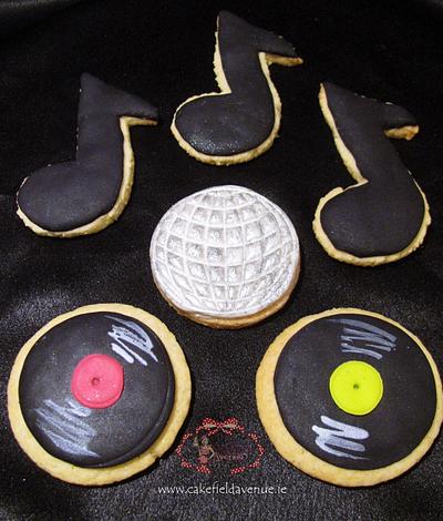 Disco Cookies - Cake by Agatha Rogowska ( Cakefield Avenue)