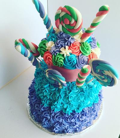 Three tier cupcake cake  - Cake by Cerobs