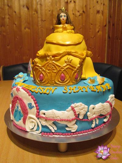 Princesses Birthday cake - Cake by Mary Yogeswaran