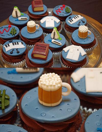 "Have a beer" retirement cupcakes - Cake by Mandy