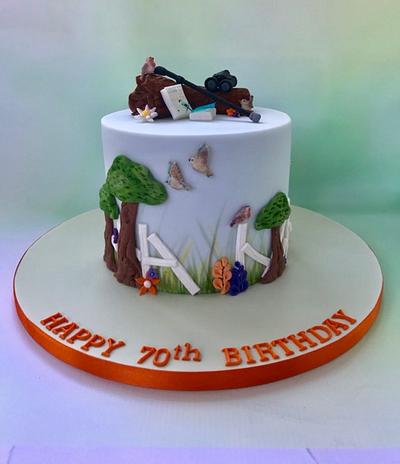 Bird Watching - Cake by Canoodle Cake Company