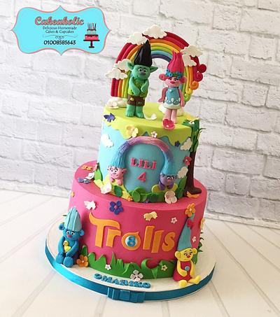 Trolls cake - Cake by Cakeaholic22