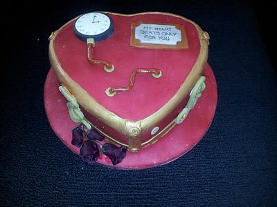Steampunk Anniversary Cake - Cake by Kristy