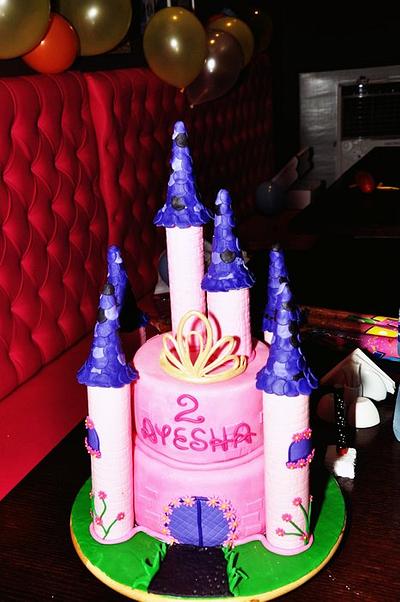 princess castle cake! - Cake by mals