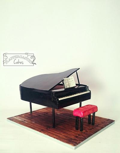 piano cake - Cake by Flappergasted Cakes