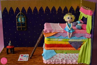 PDCA Caker Buddies Childrens Bedtime Storybook Collaboration - Princess and the Pea - Cake by Archita Saxena