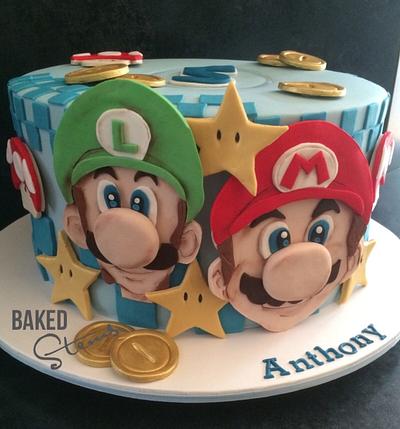 Super Mario brothers theme  - Cake by Baked Stems