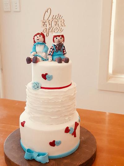 Raggedy Anne and Andy - Cake by Cakesters