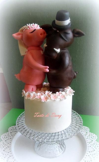 Wedding Pig - Cake by Donatella Bussacchetti