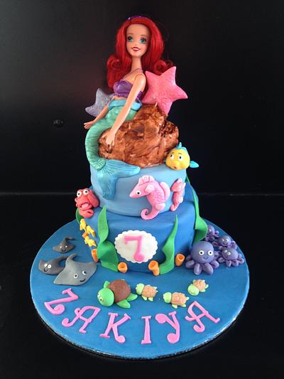 Little mermaid - Cake by Mmmm cakes and cupcakes