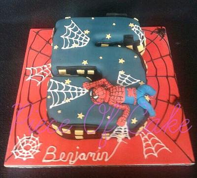 spiderman cake - Cake by Christine