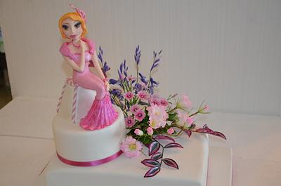 Princesa por un día - Cake by cakedeluxebysusy