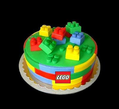 Lego cake - Cake by Bożena