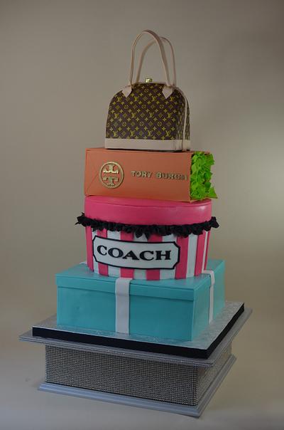 Fashion and handbag cake - Cake by Jenniffer White