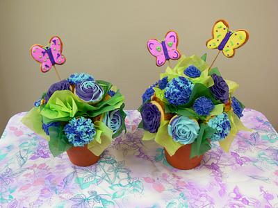 Cupcake Bouquets - Cake by Dessert By Design (Krystle)