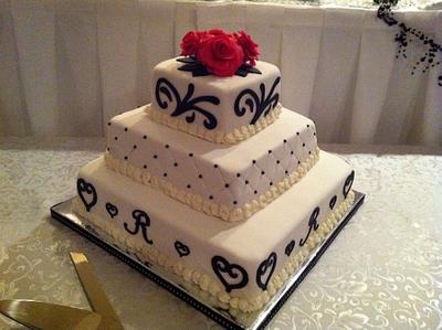 New Years Eve Wedding - Cake by none