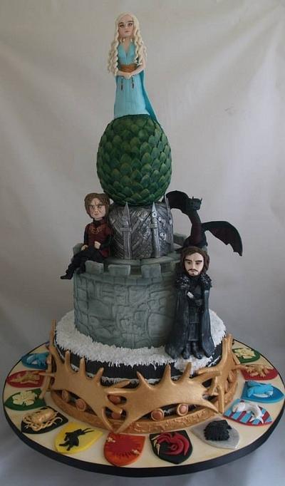 Game of Thrones cake - Cake by Melanie Jane Wright